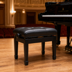 Hubstory Piano Bench PB1 — Concert Piano Bench Height Adjustable