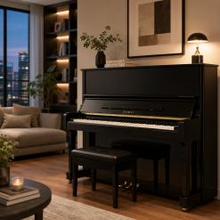Hubstory Piano Stand PS5 — Professional X-Form Digital Piano Stand
